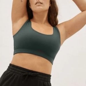 Everlane Perform Bra Pine